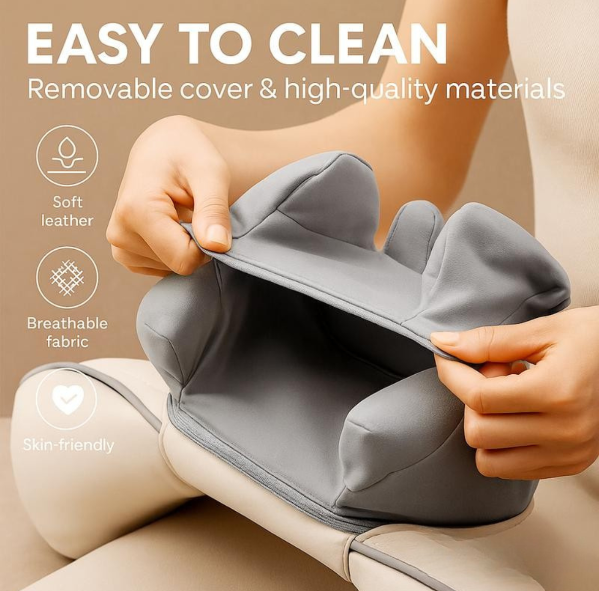 Cordless Back & Neck Massager with Heat