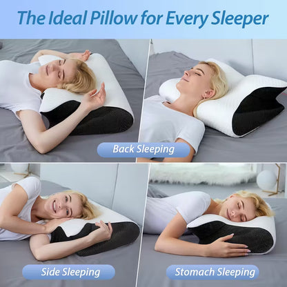 ELOA Ergonomic Cervical Pillow with Memory Foam